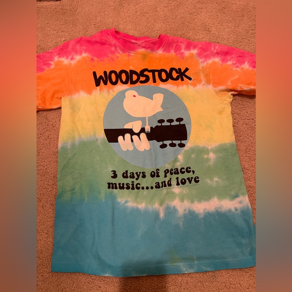 Woodstock tee shirt